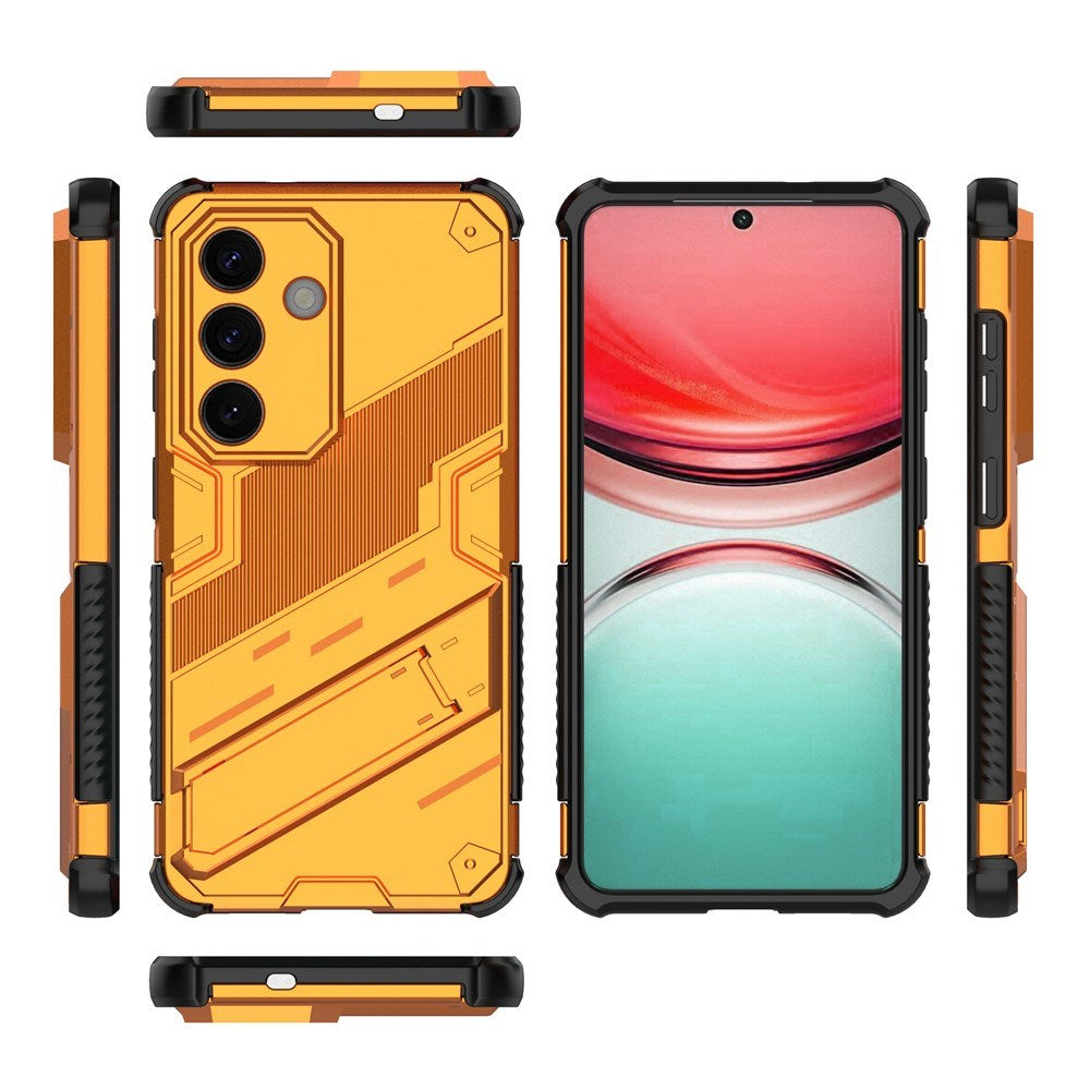 Samsung Galaxy S26 EIDERWOOD Hybrid Håndværker Cover m. Kickstand - Orange