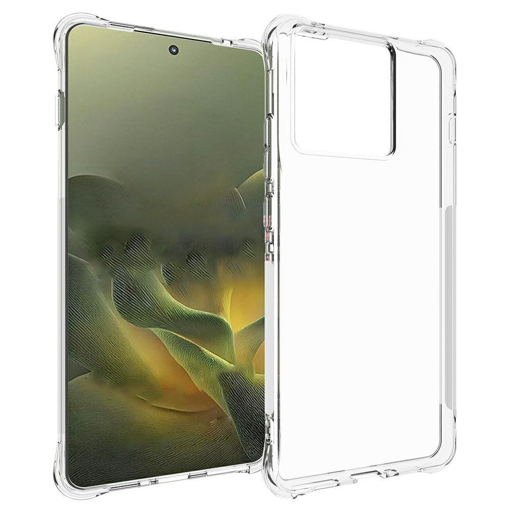 Motorola Edge 70 EIDERWOOD Plastik Cover m. Stødabsorberende Hjørner - Gennemsigtig