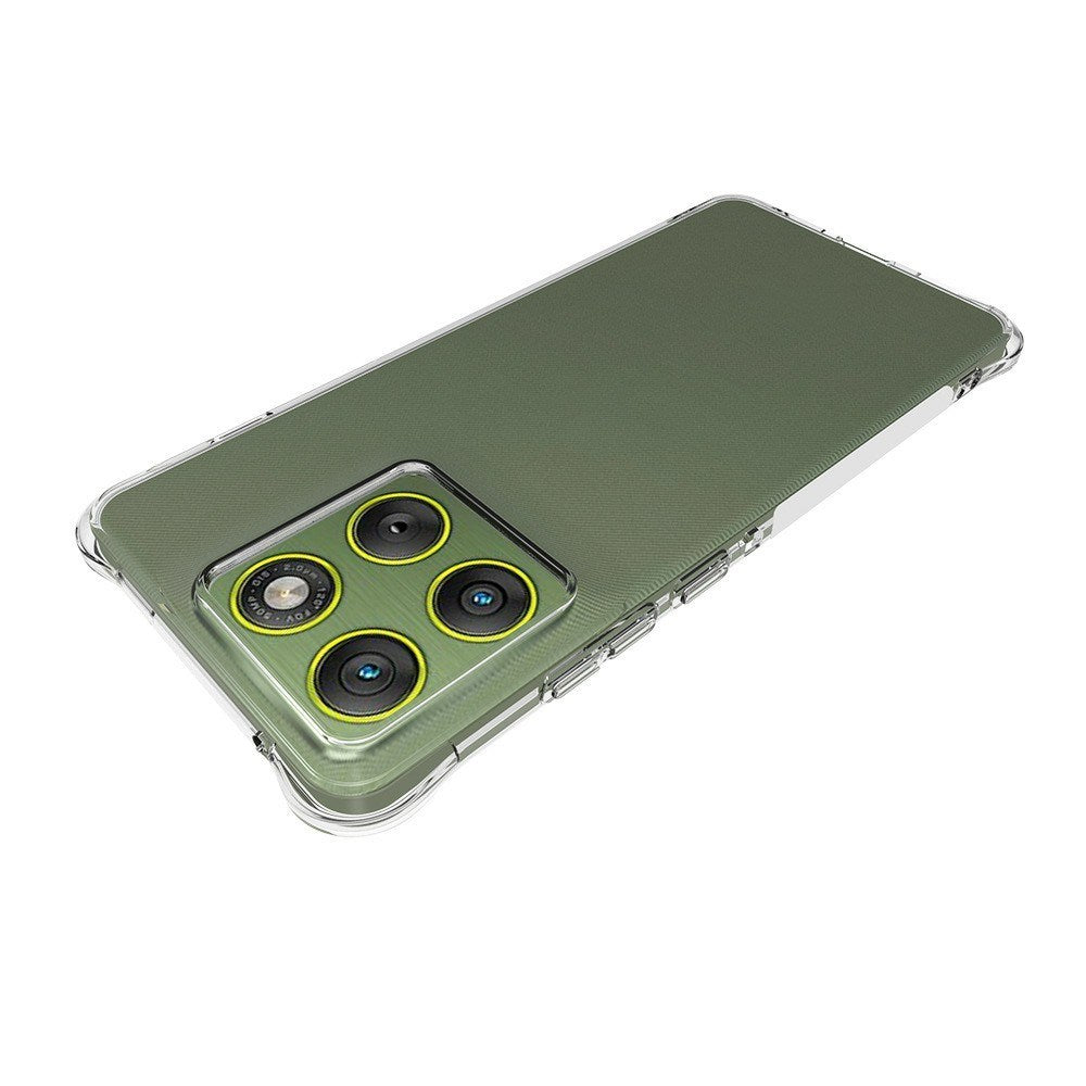 Motorola Edge 70 EIDERWOOD Plastik Cover m. Stødabsorberende Hjørner - Gennemsigtig