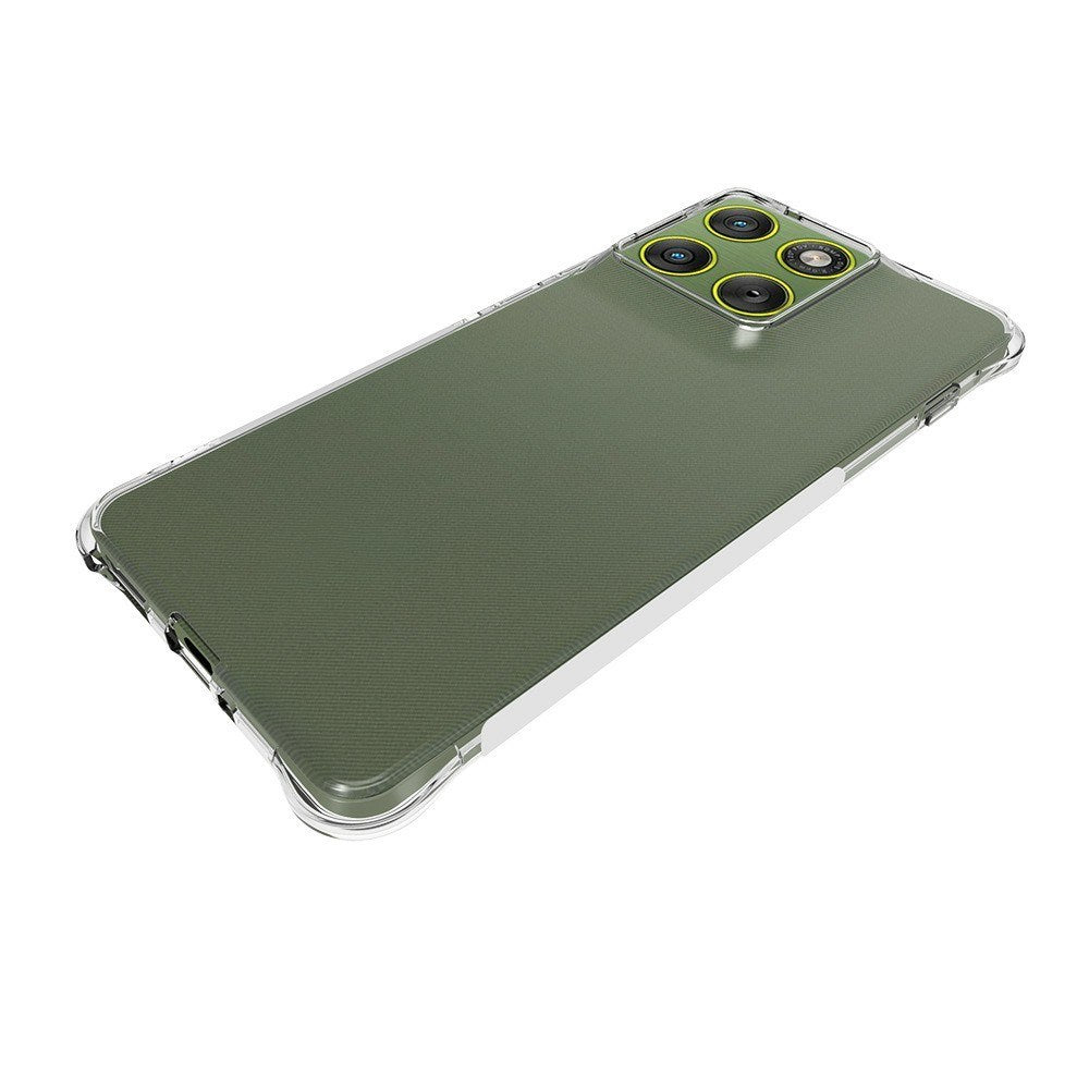 Motorola Edge 70 EIDERWOOD Plastik Cover m. Stødabsorberende Hjørner - Gennemsigtig