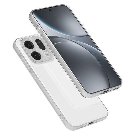 OPPO Find X9 EIDERWOOD Fleksibelt Plastik Cover - Gennemsigtig
