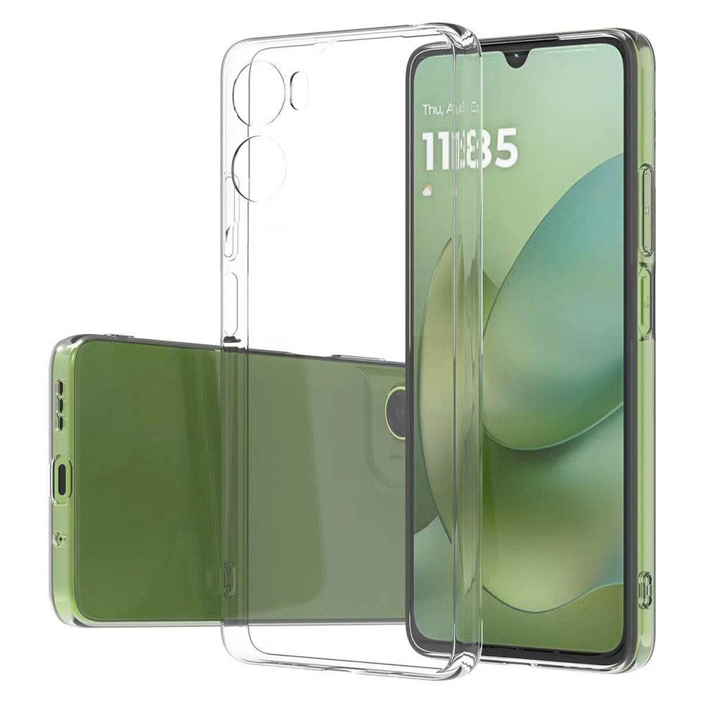 Motorola Moto G06 EIDERWOOD Slankt Plastik Cover - Gennemsigtig