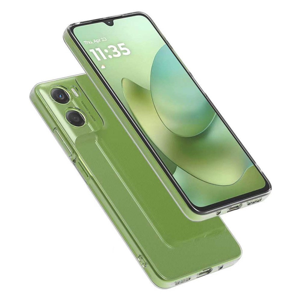 Motorola Moto G06 EIDERWOOD Slankt Plastik Cover - Gennemsigtig