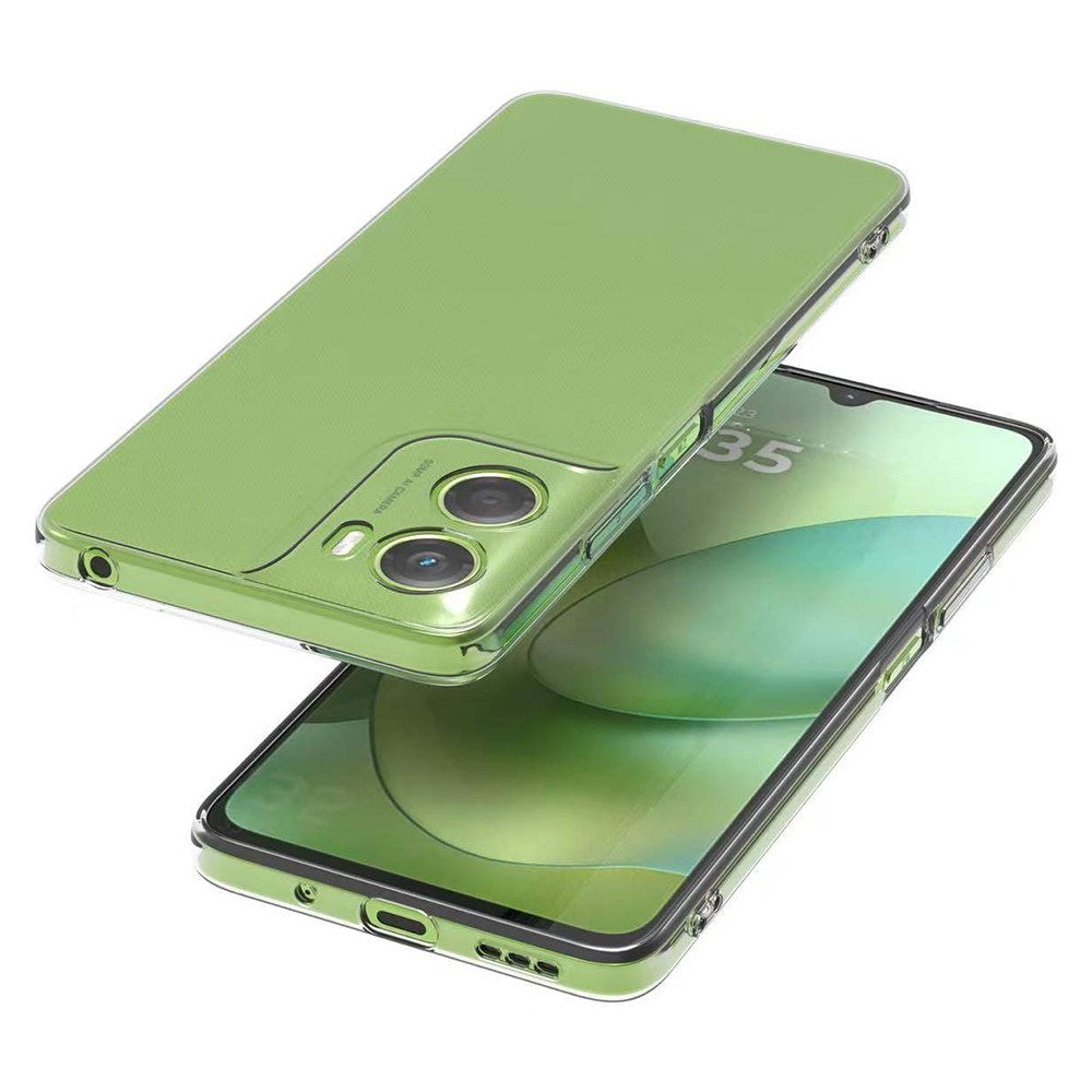 Motorola Moto G06 EIDERWOOD Slankt Plastik Cover - Gennemsigtig