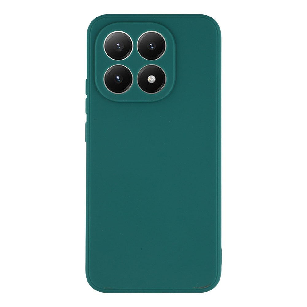 Xiaomi 15T EIDERWOOD Fleksibelt Plastik Cover - Mørkegrøn