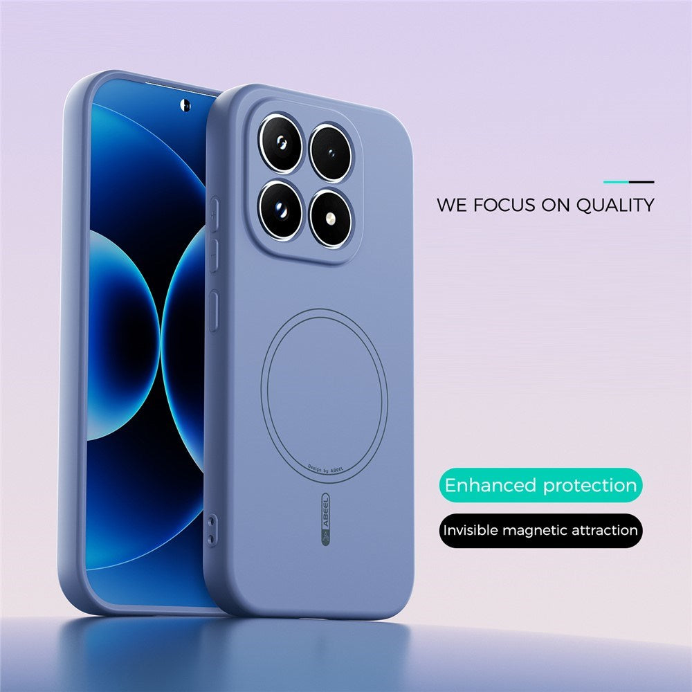 Xiaomi 17 Silikone Cover - MagSafe Kompatibel - Blå