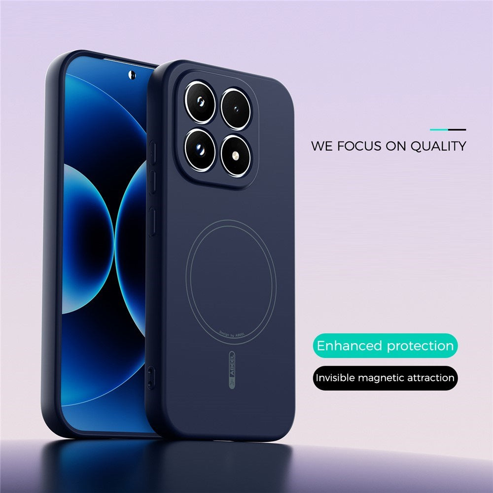 Xiaomi 17 Silikone Cover - MagSafe Kompatibel - Mørkeblå