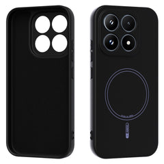 Xiaomi 17 Silikone Cover - MagSafe Kompatibel - Sort