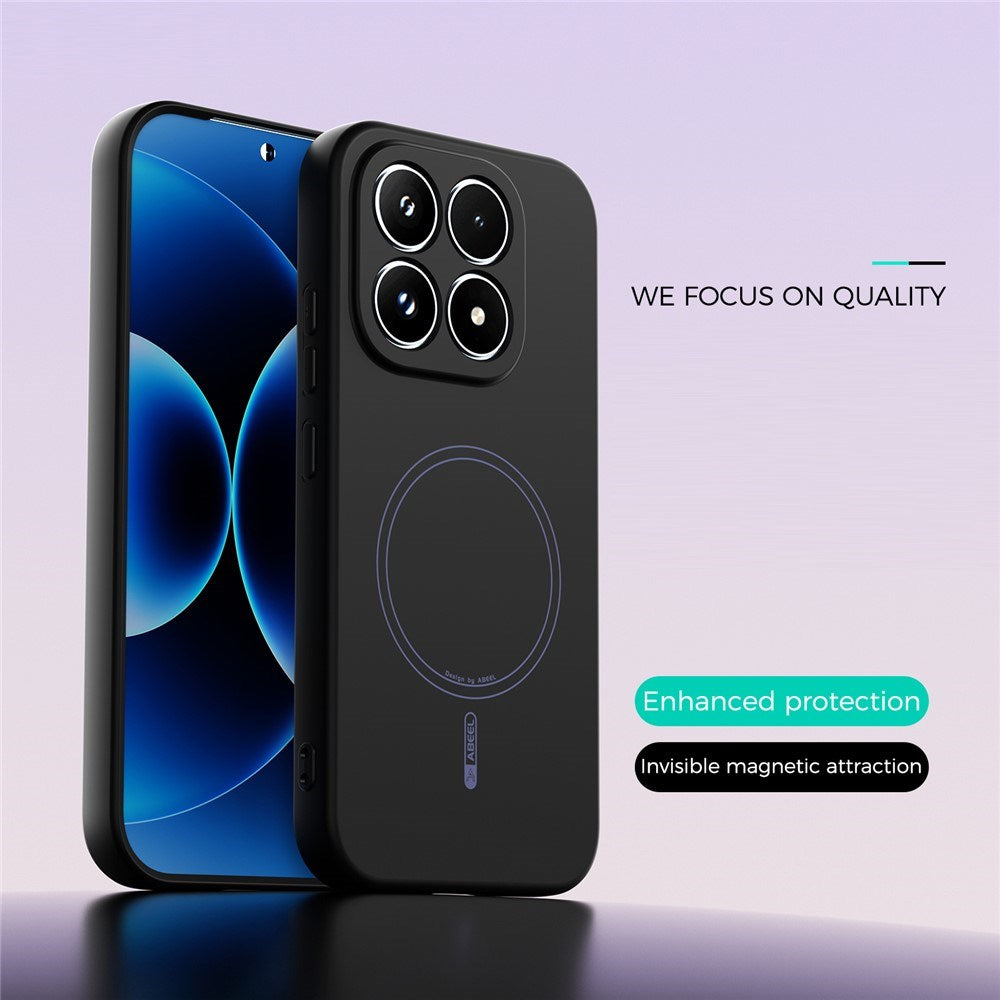 Xiaomi 17 Silikone Cover - MagSafe Kompatibel - Sort