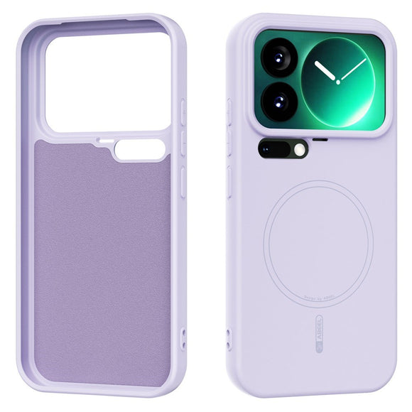 Xiaomi 17 Pro Silikone Cover - MagSafe Kompatibel - Lilla