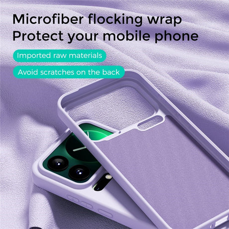 Xiaomi 17 Pro Silikone Cover - MagSafe Kompatibel - Lilla