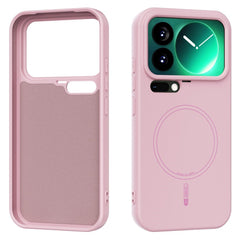 Xiaomi 17 Pro Silikone Cover - MagSafe Kompatibel - Lyserød