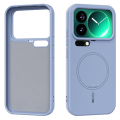 Xiaomi 17 Pro Silikone Cover - MagSafe Kompatibel - Blå