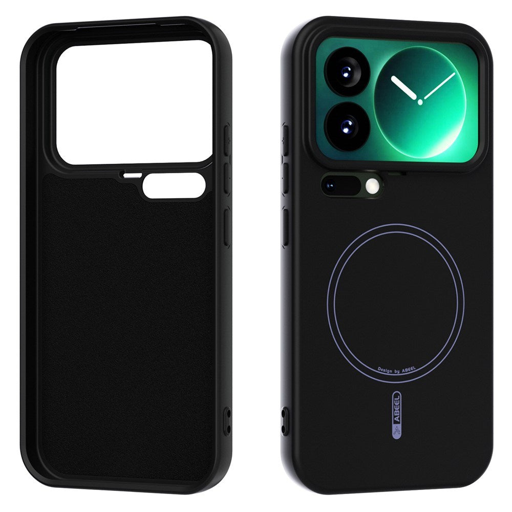 Xiaomi 17 Pro Silikone Cover - MagSafe Kompatibel - Sort