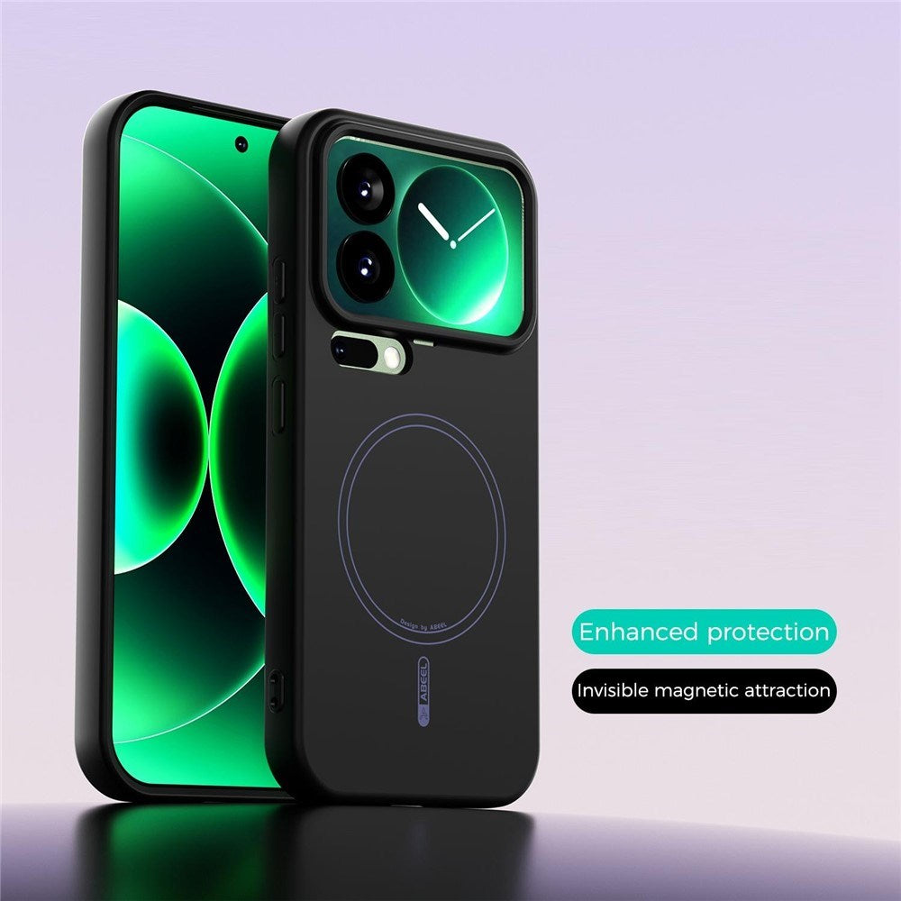 Xiaomi 17 Pro Silikone Cover - MagSafe Kompatibel - Sort