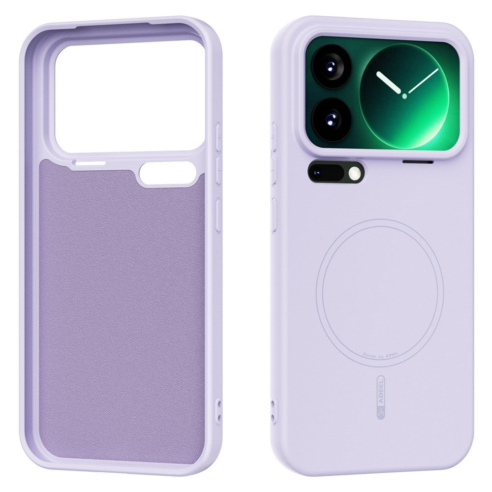 Xiaomi 17 Pro Max Silikone Cover - MagSafe Kompatibel - Lilla