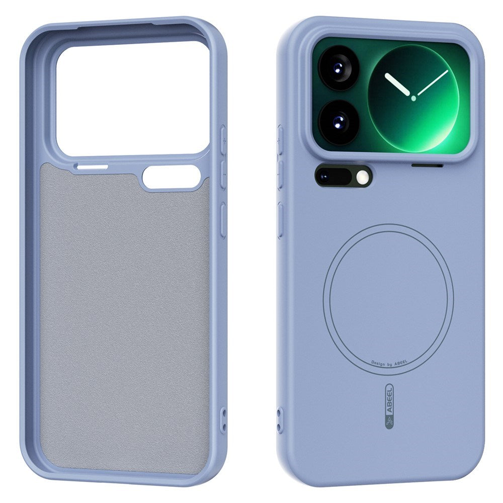 Xiaomi 17 Pro Max Silikone Cover - MagSafe Kompatibel - Blå