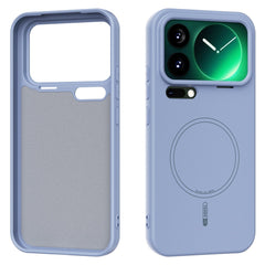 Xiaomi 17 Pro Max Silikone Cover - MagSafe Kompatibel - Blå