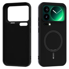 Xiaomi 17 Pro Max Silikone Cover - MagSafe Kompatibel - Sort