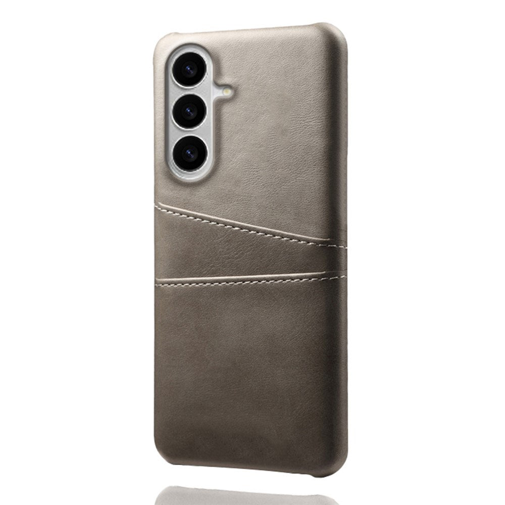 Samsung Galaxy S26 EIDERWOOD Kunstlæder Cover m. Kortholder - Grå
