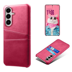Samsung Galaxy S26 / S26 Pro EIDERWOOD Kunstlæder Cover m. Kortholder - Pink