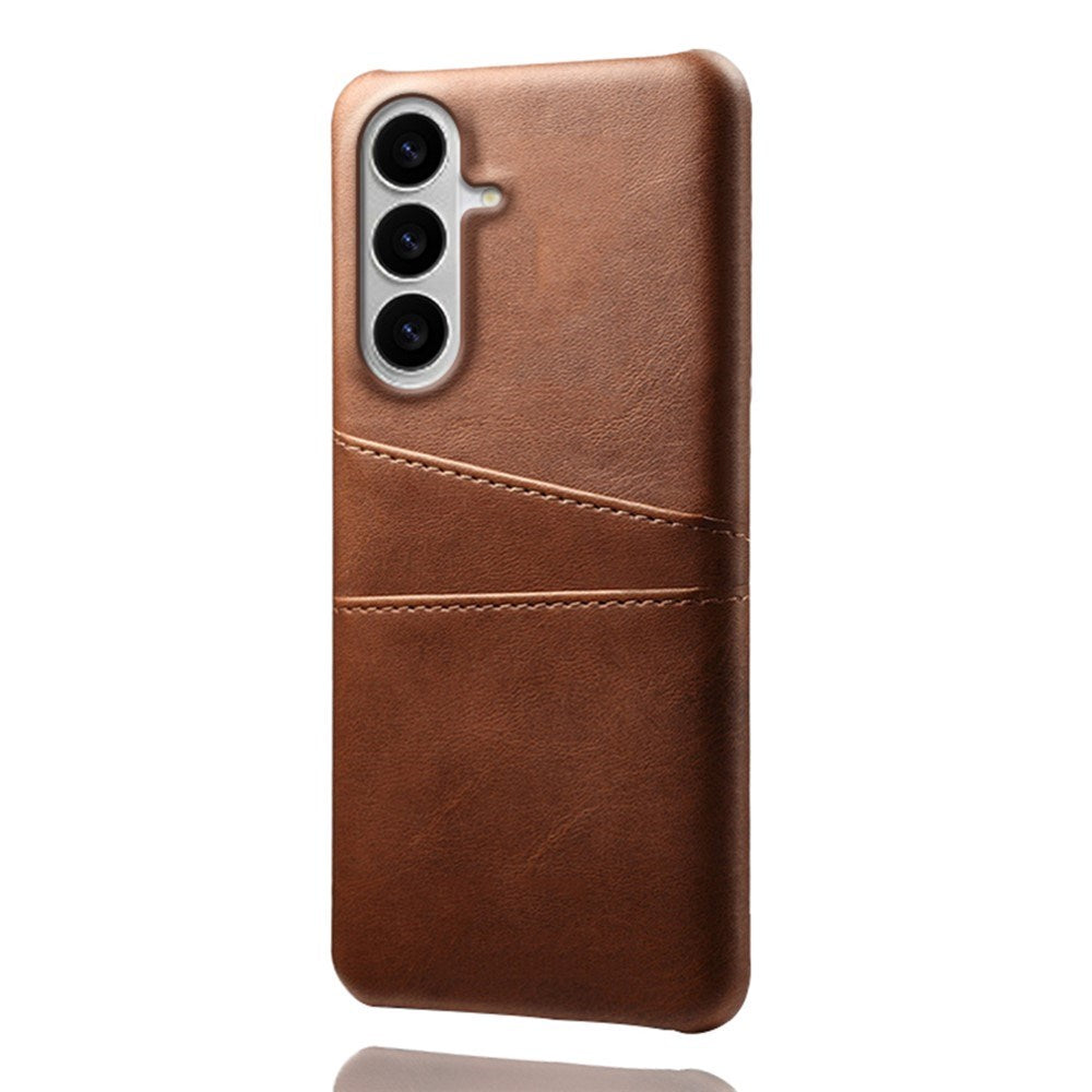 Samsung Galaxy S26 EIDERWOOD Kunstlæder Cover m. Kortholder - Brun