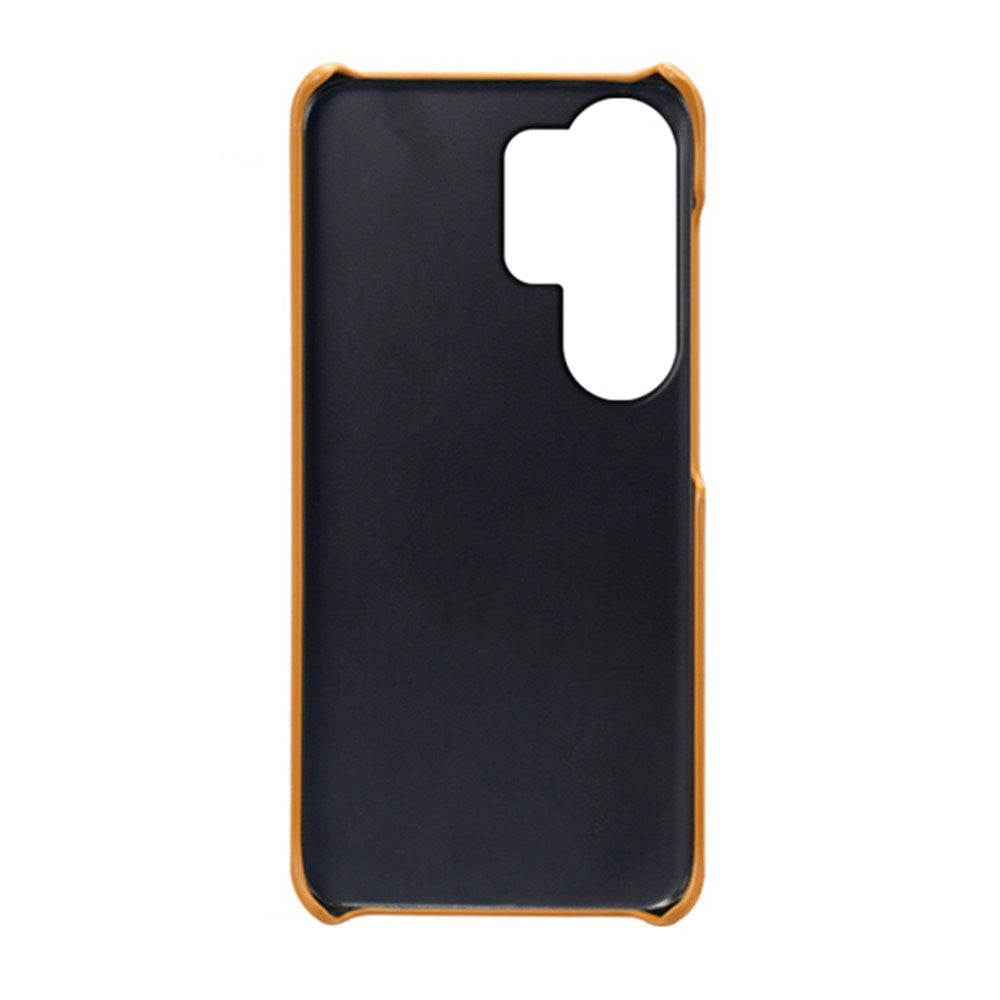 Samsung Galaxy S26 Ultra EIDERWOOD Kunstlæder Cover m. Kortholder - Orange