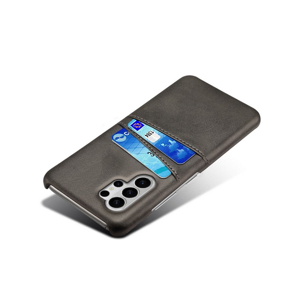 Samsung Galaxy S26 Ultra EIDERWOOD Kunstlæder Cover m. Kortholder - Sort