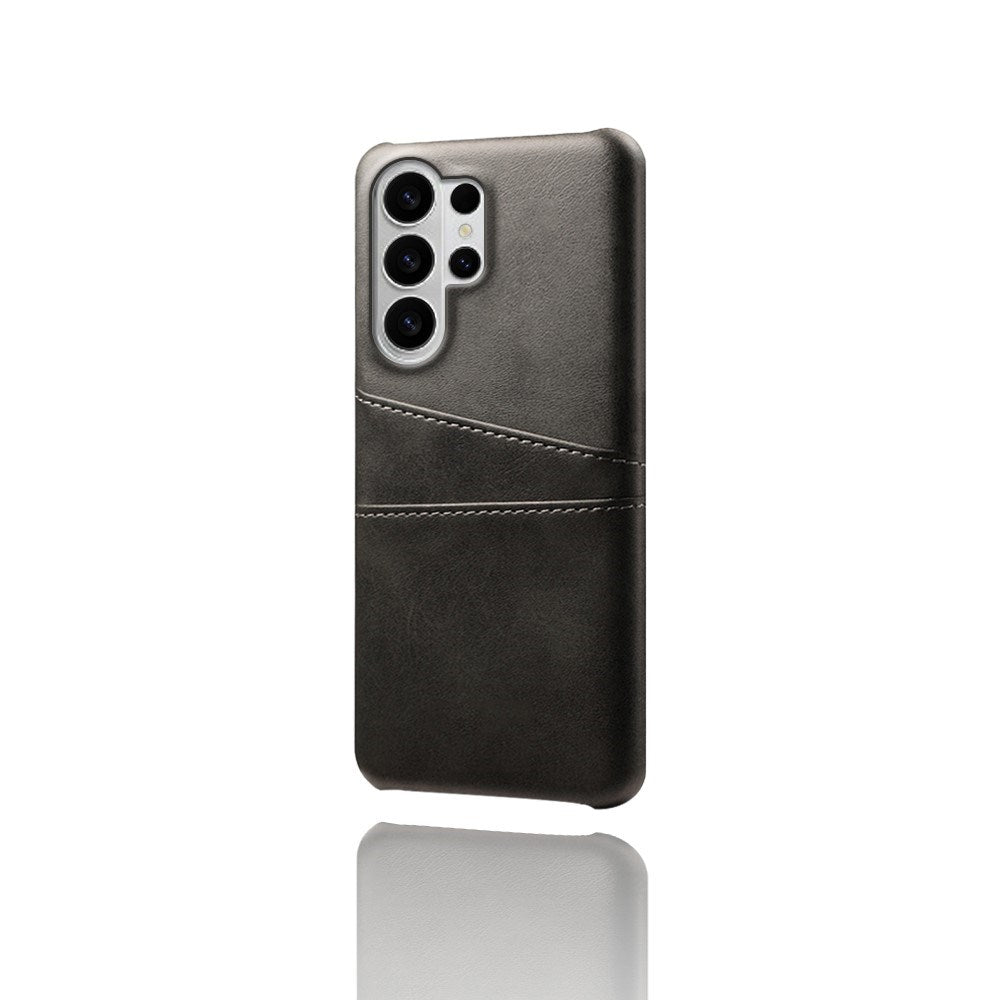 Samsung Galaxy S26 Ultra EIDERWOOD Kunstlæder Cover m. Kortholder - Sort