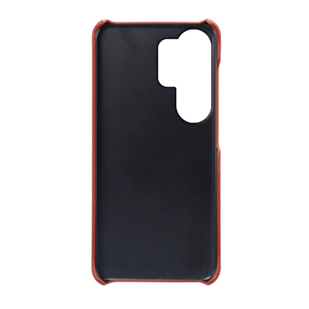 Samsung Galaxy S26 Ultra EIDERWOOD Kunstlæder Cover m. Kortholder - Rød