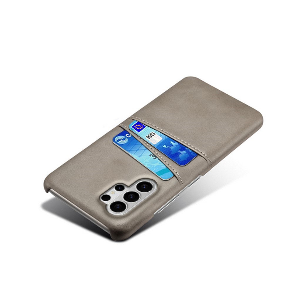 Samsung Galaxy S26 Ultra EIDERWOOD Kunstlæder Cover m. Kortholder - Grå