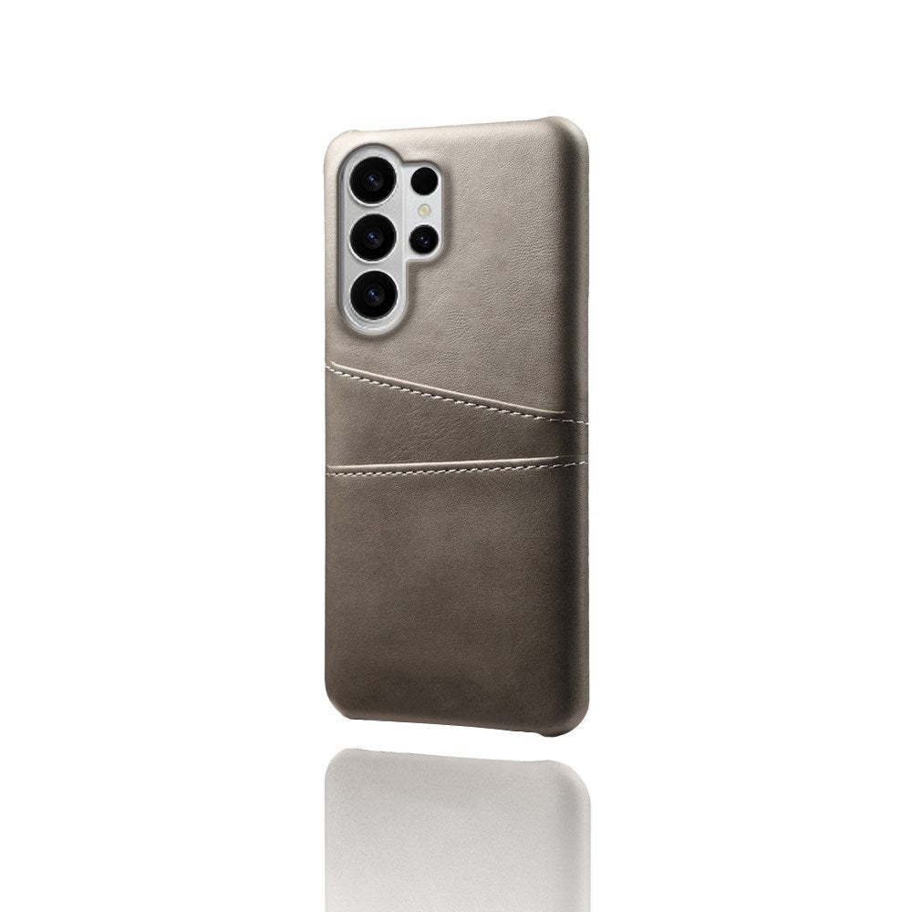 Samsung Galaxy S26 Ultra EIDERWOOD Kunstlæder Cover m. Kortholder - Grå
