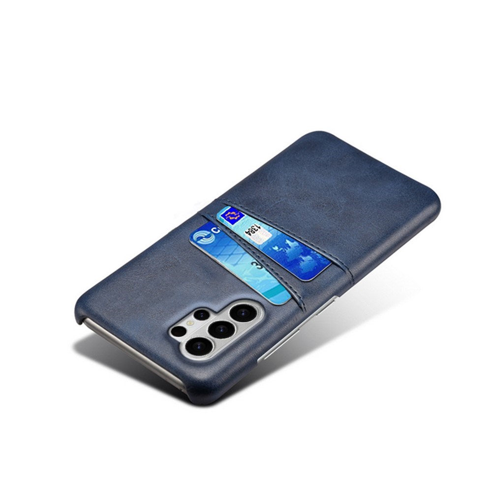 Samsung Galaxy S26 Ultra EIDERWOOD Kunstlæder Cover m. Kortholder - Blå