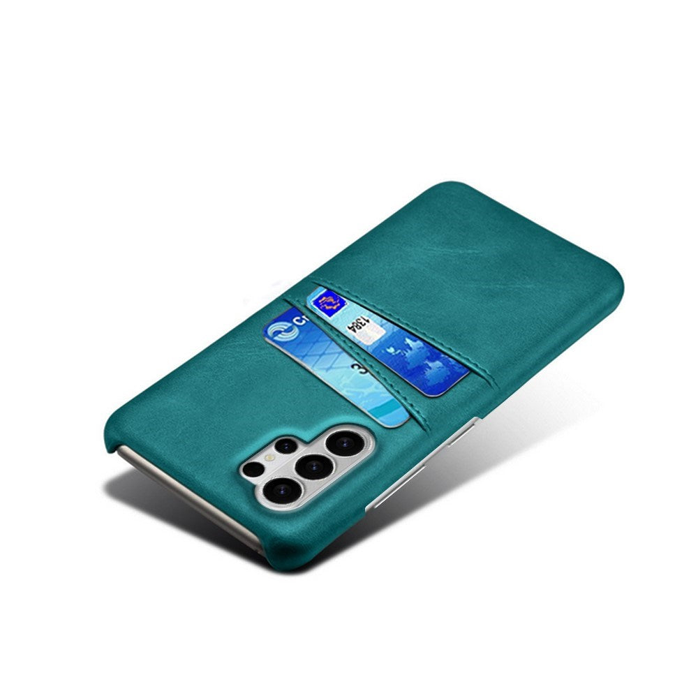 Samsung Galaxy S26 Ultra EIDERWOOD Kunstlæder Cover m. Kortholder - Grøn