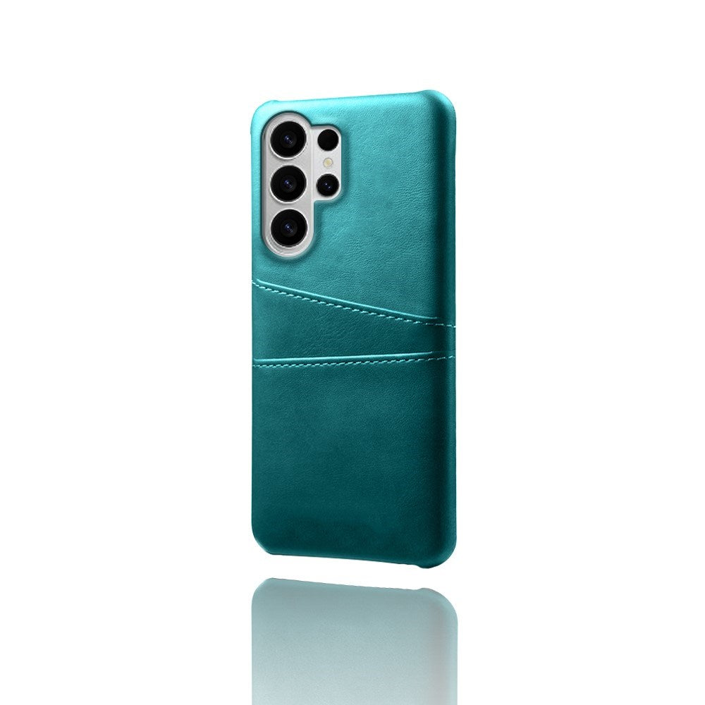 Samsung Galaxy S26 Ultra EIDERWOOD Kunstlæder Cover m. Kortholder - Grøn