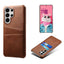 Samsung Galaxy S26 Ultra EIDERWOOD Kunstlæder Cover m. Kortholder - Brun