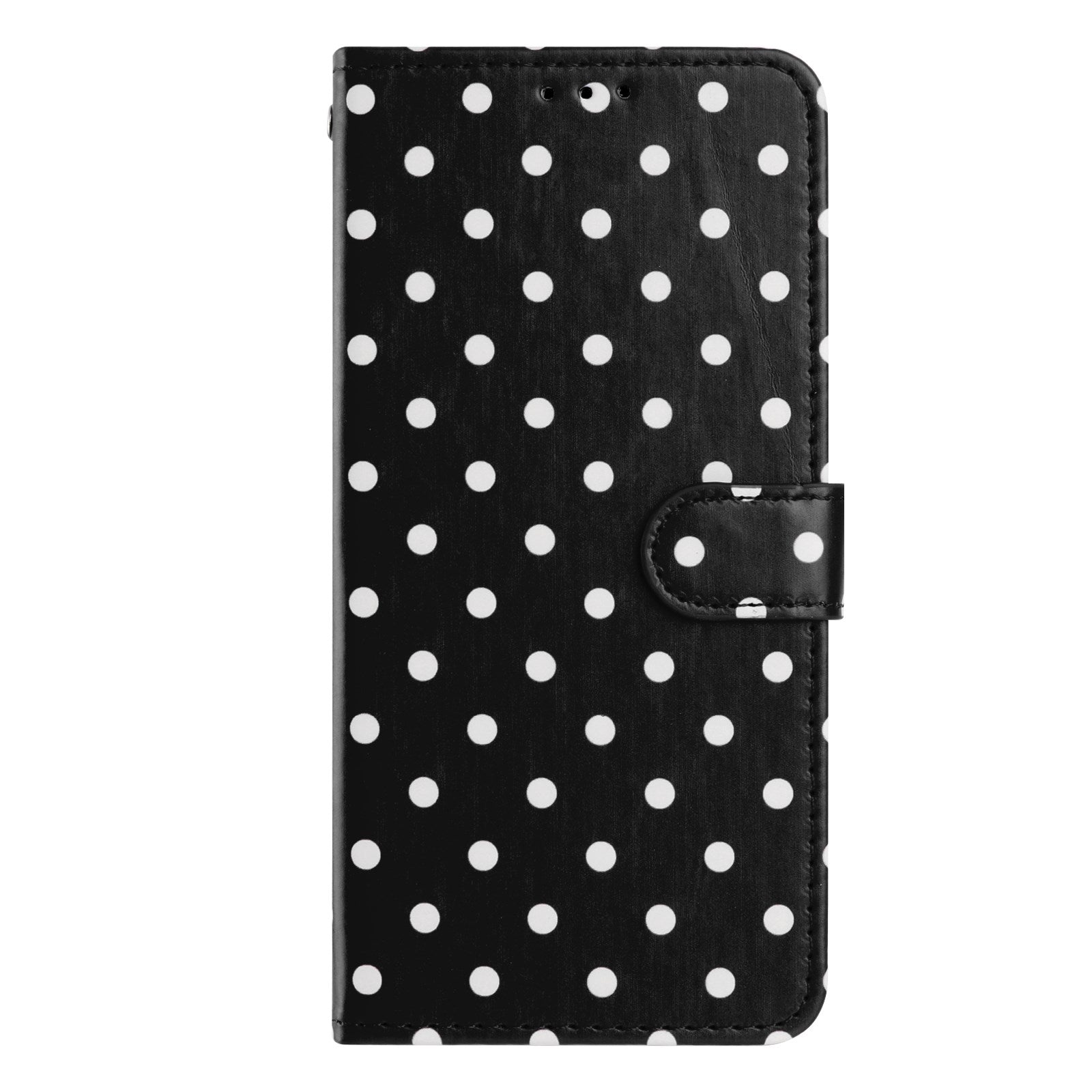 EIDERWOOD Xiaomi 17 Pro Max Kunstlæder Flip Cover m. Polka Design - Sort