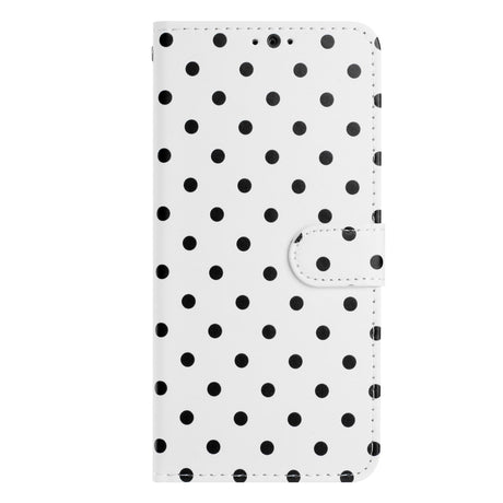 EIDERWOOD Xiaomi 17 Pro Max Kunstlæder Flip Cover m. Polka Design - Hvid