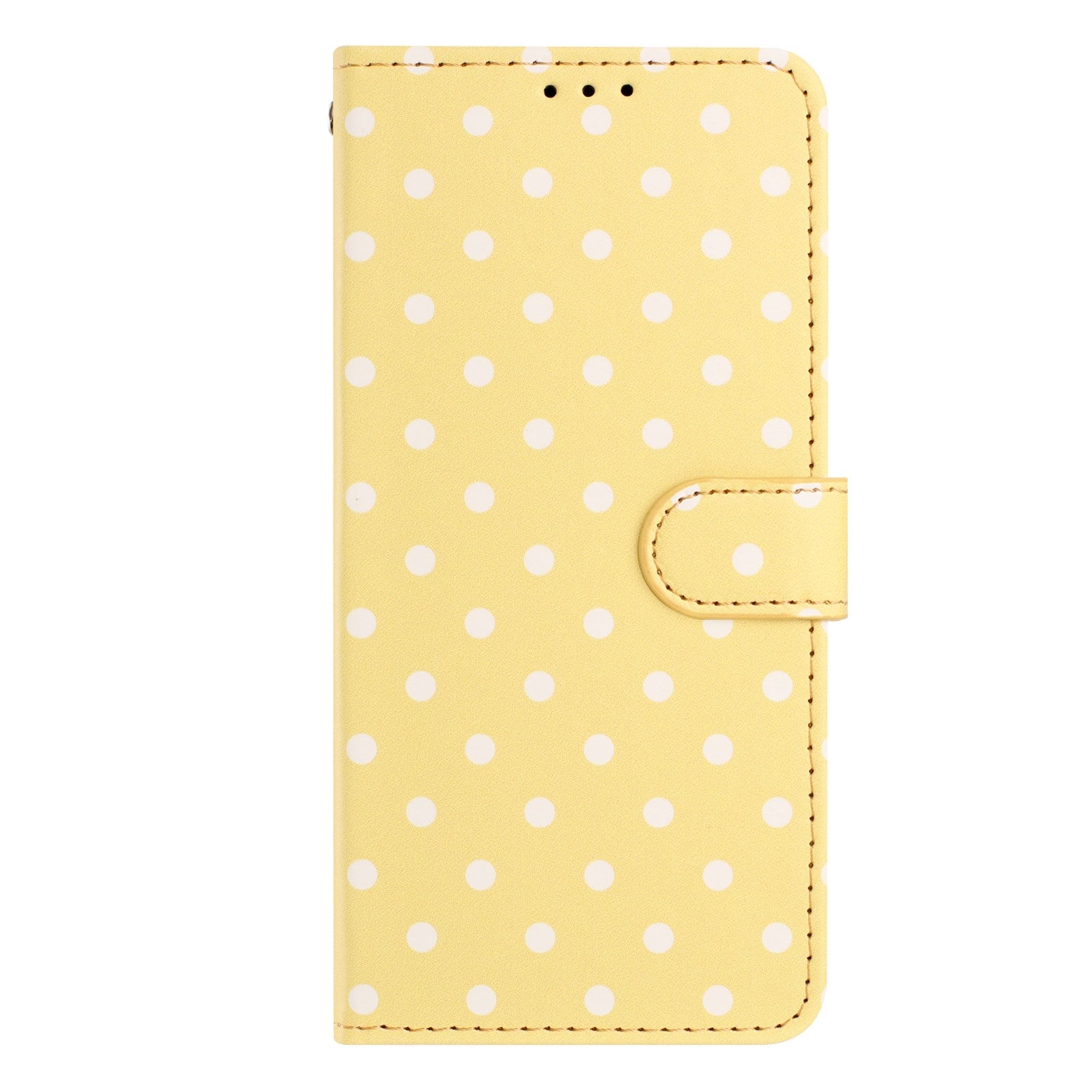 EIDERWOOD Xiaomi 17 Pro Kunstlæder Flip Cover m. Polka Design - Gul