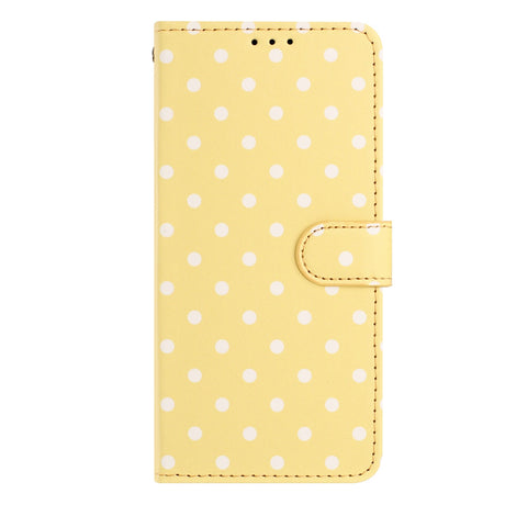 EIDERWOOD Xiaomi 17 Pro Kunstlæder Flip Cover m. Polka Design - Gul