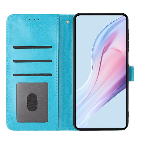 EIDERWOOD Xiaomi 17 Pro Kunstlæder Flip Cover m. Polka Design - Blå