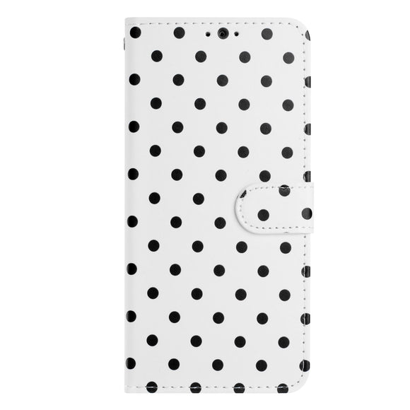EIDERWOOD Xiaomi 17 Pro Kunstlæder Flip Cover m. Polka Design - Hvid