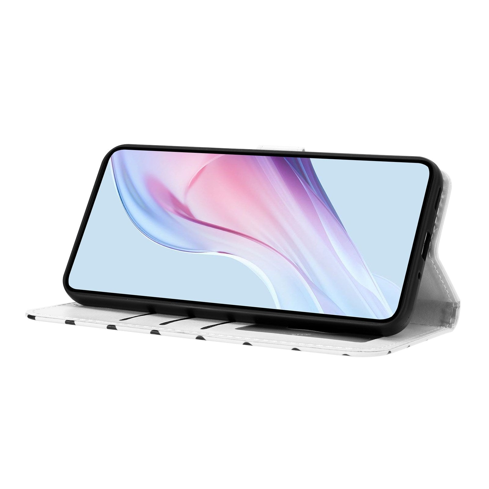 EIDERWOOD Xiaomi 17 Pro Kunstlæder Flip Cover m. Polka Design - Hvid