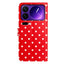 EIDERWOOD Xiaomi 17 Pro Kunstlæder Flip Cover m. Polka Design - Rød