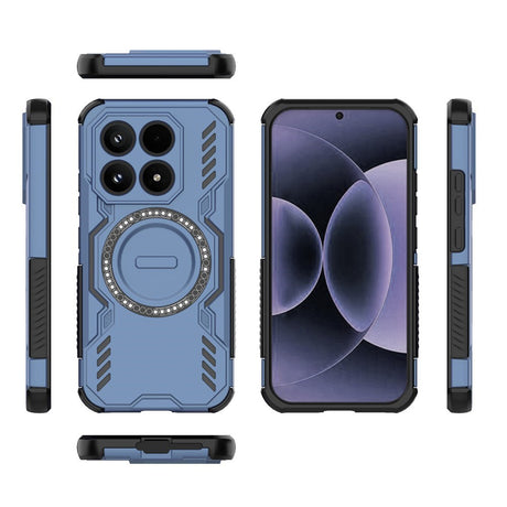 Xiaomi 17 EIDERWOOD Håndværker Hybrid Cover m. Varmeafledning - Blå