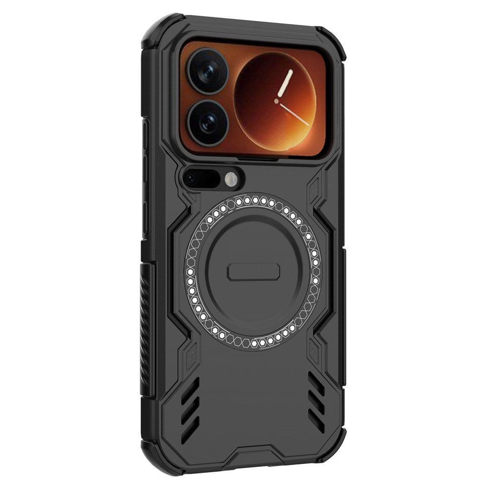 Xiaomi 17 Pro EIDERWOOD Håndværker Hybrid Cover m. Varmeafledning - Sort