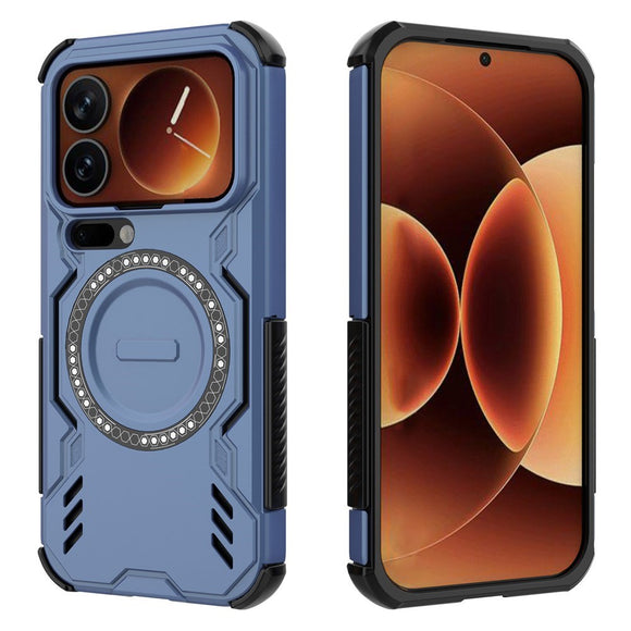 Xiaomi 17 Pro EIDERWOOD Håndværker Hybrid Cover m. Varmeafledning - Blå
