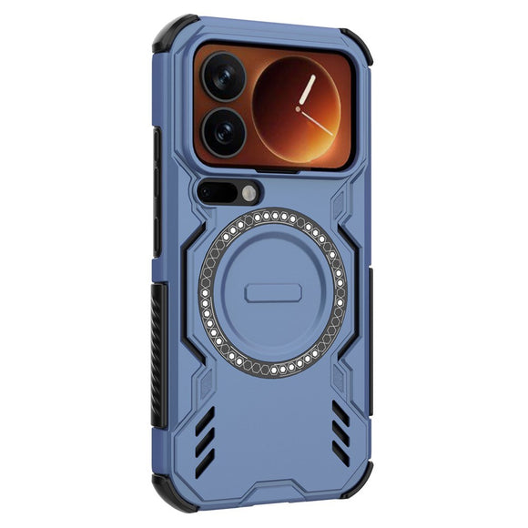 Xiaomi 17 Pro EIDERWOOD Håndværker Hybrid Cover m. Varmeafledning - Blå