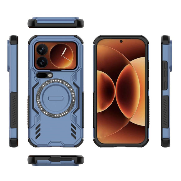 Xiaomi 17 Pro EIDERWOOD Håndværker Hybrid Cover m. Varmeafledning - Blå