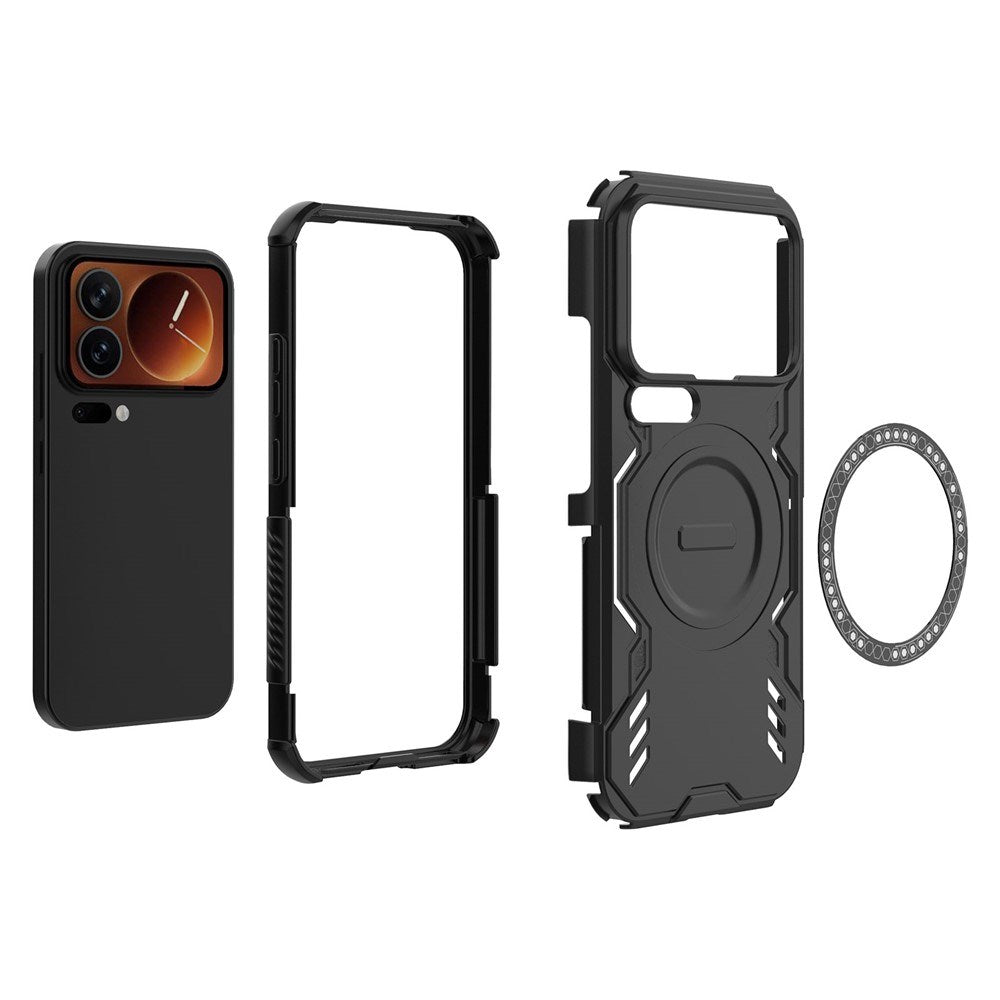 Xiaomi 17 Pro EIDERWOOD Håndværker Hybrid Cover m. Varmeafledning - Lilla